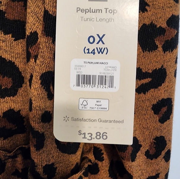 Peplum top - Picture 3 of 4